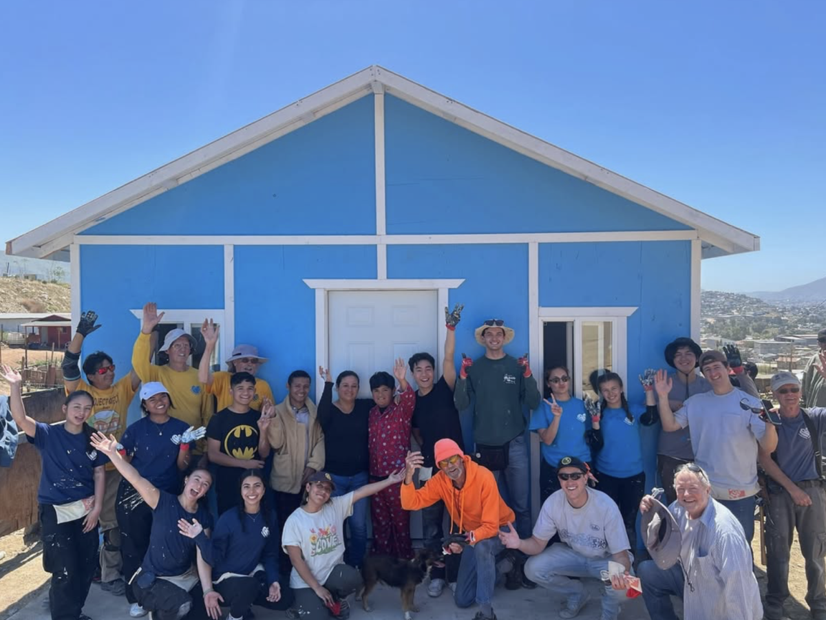 Friends of MSF’s final Tijuana home build of the 2024 to 2025 school year. Courtesy of @friendsmsf_sdsu on Instagram.  